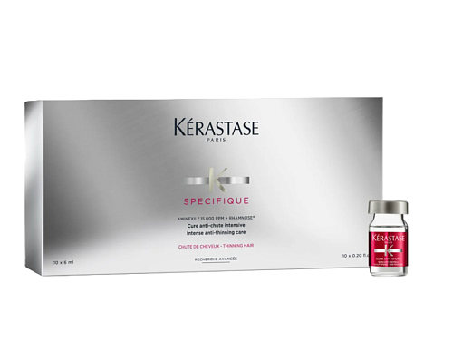 Интенсивное средство против выпадения волос, в ампулах - Kerastase Specifique Aminexil Intense Anti-thinning Care